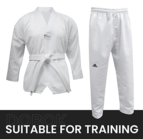 adidas Adi Start II Eco - Traje de taekwondo (talla 160)