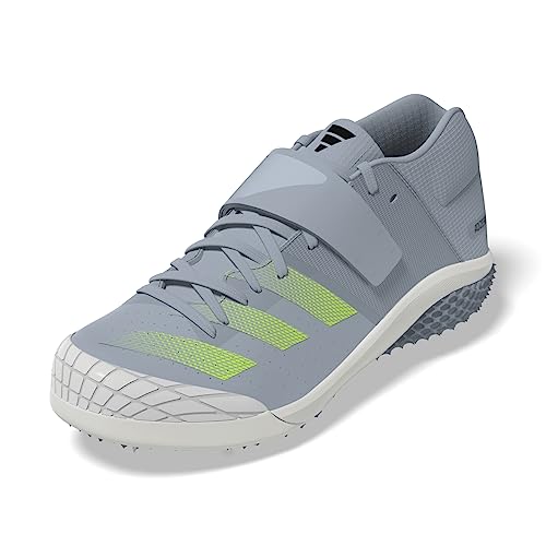 adidas Adizero Javelin, Shoes-Low Unisex Adulto, Wonder Blue/Lucid Lemon/Arctic Night, 50 2/3 EU