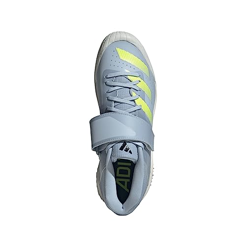 adidas Adizero Javelin, Shoes-Low Unisex Adulto, Wonder Blue/Lucid Lemon/Arctic Night, 50 2/3 EU