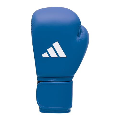 adidas AIBA Approved Competition Boxing Gloves Guantes de Boxeo de competición, Unisex Adulto, Rojo, 340 g