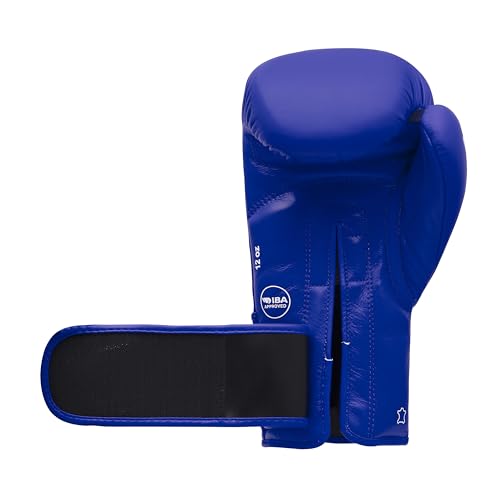 adidas AIBA Approved Competition Boxing Gloves Guantes de Boxeo de competición, Unisex Adulto, Rojo, 340 g