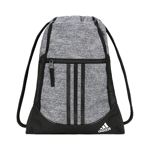 adidas Alliance 2 Bolsas Saco, Jersey Onix Gris/Negro/Blanco, Talla única Unisex Adulto