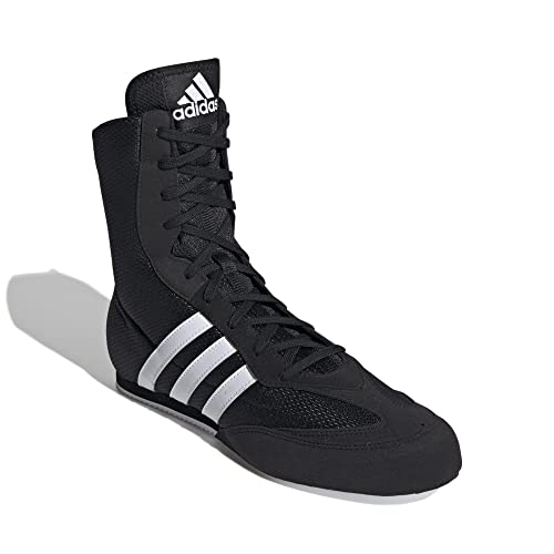 adidas Box Hog 2, Boxing Shoe Hombre, Core Black/Footwear White/Core Black, 48 EU