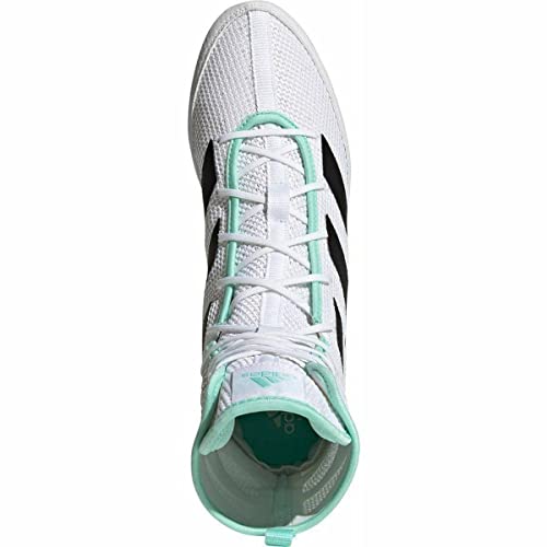 adidas Box Hog 3, Boxing Shoe Unisex Adulto, Cloud White/Shadow Navy/Sky Rush, 38 2/3 EU