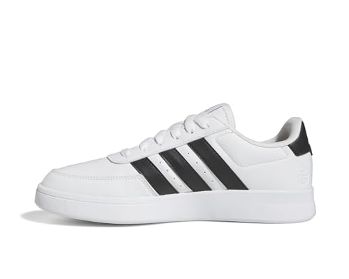 adidas Breaknet 2.0 Shoes, Zapatillas Mujer, Ftwr White Core Black Silver Met, 39 1/3 EU