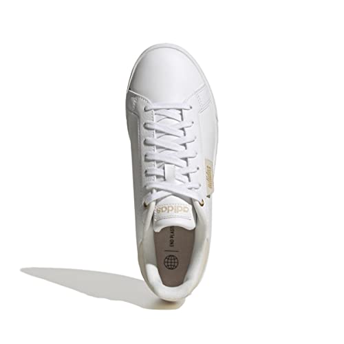 adidas Court Silk, Zapatillas Mujer, Blanco Ftwwht Ftwwht Wonwhi, 41 1/3 EU