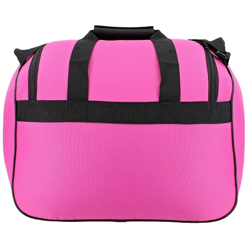 adidas Diablo - Bolsa de Lona (tamaño pequeño, Talla única), Color Rosa y Negro