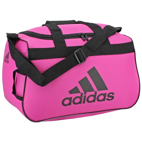 adidas Diablo - Bolsa de Lona (tamaño pequeño, Talla única), Color Rosa y Negro