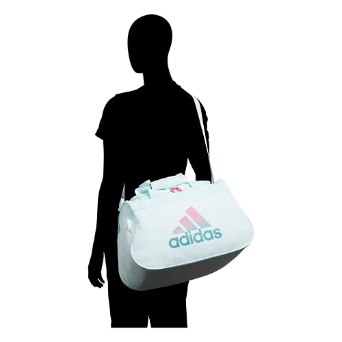 adidas Diablo - Bolsa de Lona (tamaño pequeño, Talla única), Color Rosa y Negro