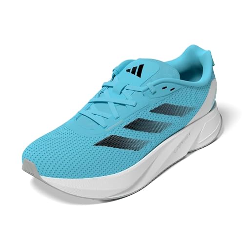 adidas Duramo Sl Shoes, Zapatillas Hombre, Lucid Cyan Black Blue Met Ftwr White, 43 1/3 EU