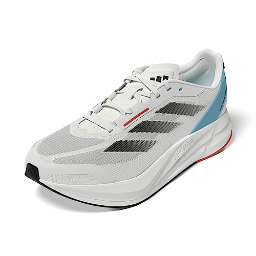 adidas Duramo Speed, Zapatillas Hombre, Ftwr White Core Black Lucid Cyan, 42 EU