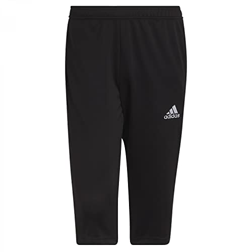 adidas Entrada 22 3/4 Tracksuit Bottoms Pants, Hombre, Black, M