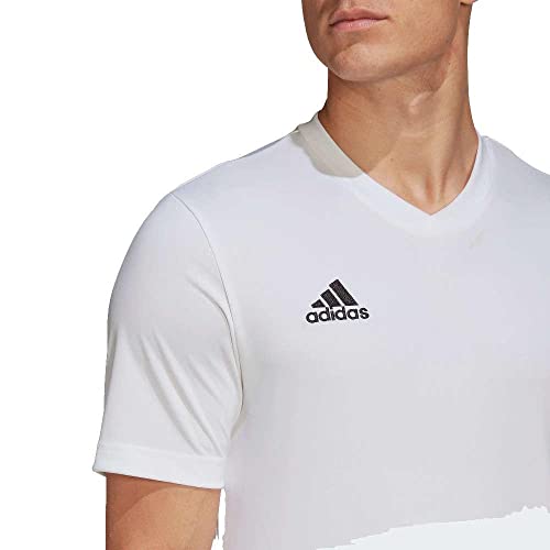 adidas Entrada 22, Camiseta de mangas corta Unisex niños, Blanco, 11-12 años