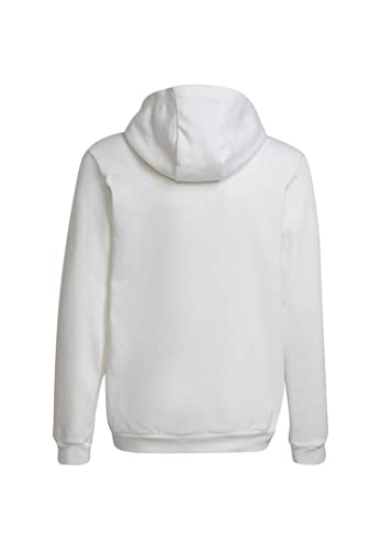 adidas Entrada 22 Sweat Hoodie Sudadera con Capucha, Hombre, White/Black, M