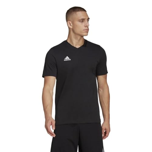 adidas Entrada 22 T-shirt T-Shirt, Black, L Hombre