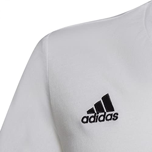 adidas Entrada 22 T-shirt T-Shirt, White, 152 Unisex niños