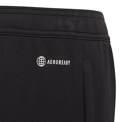 adidas Entrada 22 Training Tracksuit Bottoms Pants, Unisex niños, Black, 152