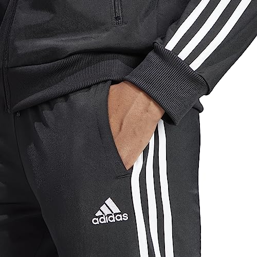 adidas Essentials 3-Stripes Tracksuit, Mujer, Black/White, S