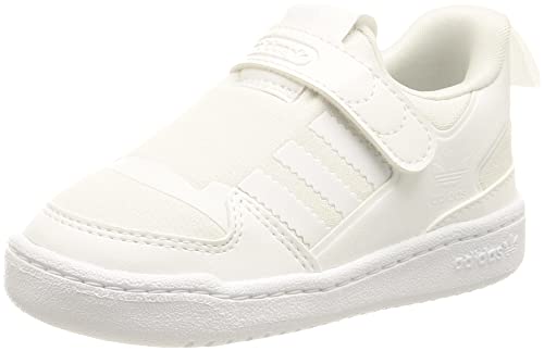 adidas Forum 360 I, Zapatillas de Gimnasio Unisex niños, Color Blanco, 25 EU