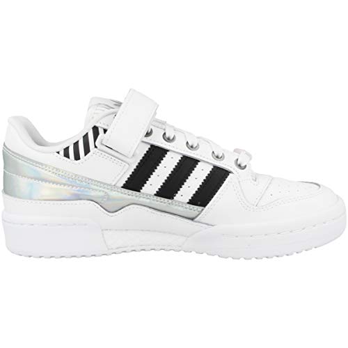 adidas Forum Low W, Zapatillas de Gimnasio Mujer, FTWR White Core Black True Pink, 36 2/3 EU