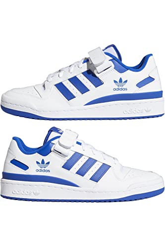 adidas Forum Low, Zapatillas Deportivas Hombre, FTWBLA/FTWBLA/AZUREA, 42 EU