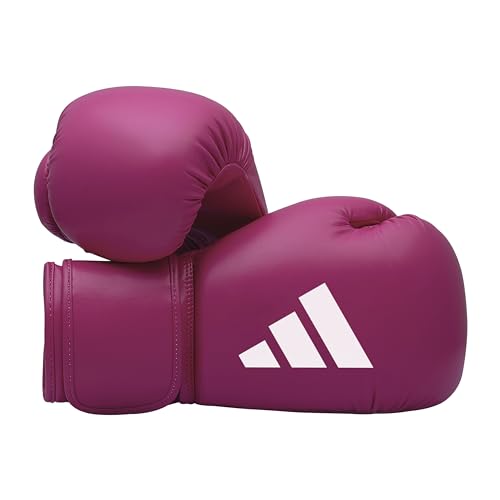 adidas Guantes de Boxeo Speed 50 para Adultos, Guantes de Boxeo de 10 oz, Guantes de Boxeo cómodos y duraderos, Magenta