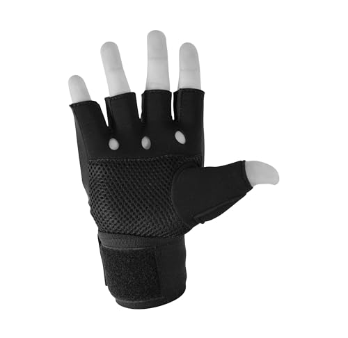 adidas Guantes de Envoltura rápida para Hombre, Color Negro, pequeño/Mediano