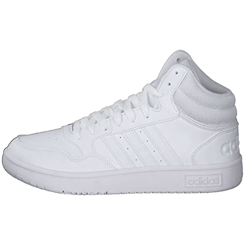 adidas Hoops 3 0 Mid Classic, Zapatillas Mujer, Ftwr White Ftwr White Dash Grey, 39 1/3 EU