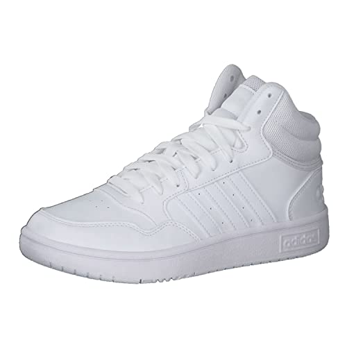 adidas Hoops 3 0 Mid Classic, Zapatillas Mujer, Ftwr White Ftwr White Dash Grey, 39 1/3 EU