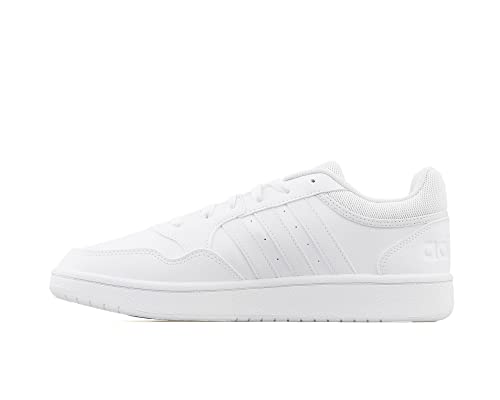 adidas Hoops 3.0 Low Classic Shoes, Zapatillas Mujer, Ftwr White/Ftwr White/Dash Grey, 37 1/3 EU