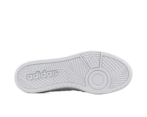 adidas Hoops 3.0 Low Classic Shoes, Zapatillas Mujer, Ftwr White/Ftwr White/Dash Grey, 37 1/3 EU