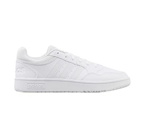 adidas Hoops 3.0 Low Classic Shoes, Zapatillas Mujer, Ftwr White/Ftwr White/Dash Grey, 39 1/3 EU