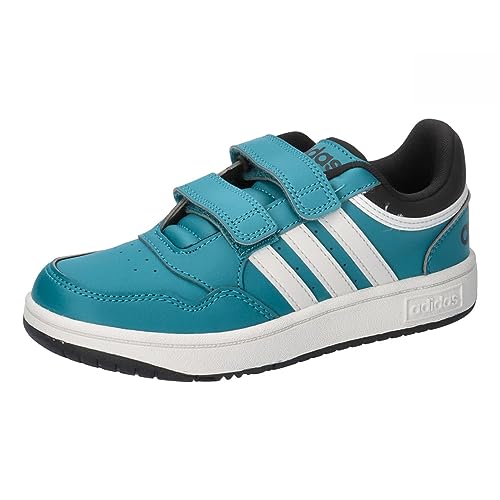 adidas Hoops Mid 3.0 Shoes Kids, Zapatillas, Arctic Fusion/Crystal White/Core Black, 34 EU