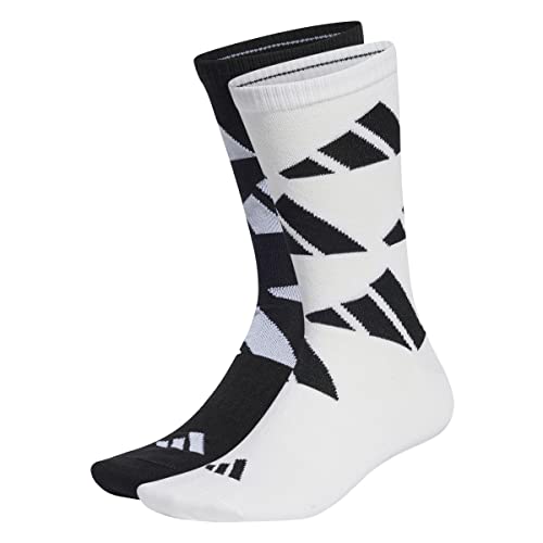 adidas HT3462 CRW LOGOLOVE 2P Socks Unisex white/black M