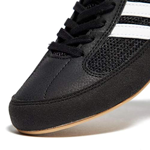 adidas HVC K, Zapatos de Boxeo Unisex Adulto, Negro (Schwarz Schwarz), 38 EU