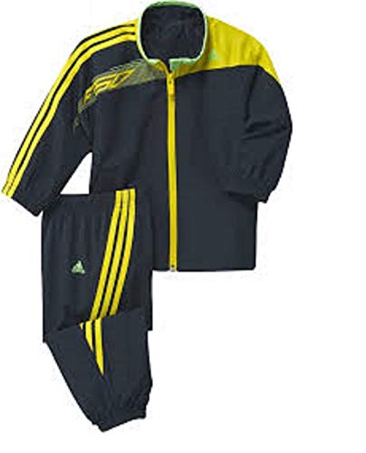 adidas I J MM F50 - Chándal para niño, color verde y amarillo, talla 6-9 meses