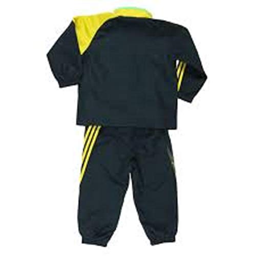 adidas I J MM F50 - Chándal para niño, color verde y amarillo, talla 6-9 meses