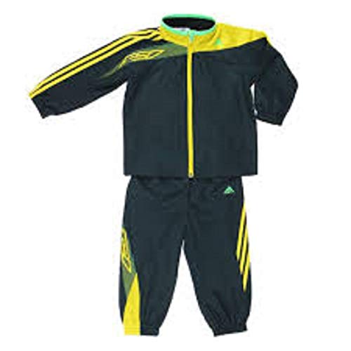 adidas I J MM F50 - Chándal para niño, color verde y amarillo, talla 6-9 meses