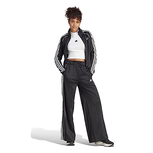 adidas IA3147 W TEAMSPORT TS Tracksuit Mujer Top:black/white Bottom:BLACK/WHITE Tamaño XS