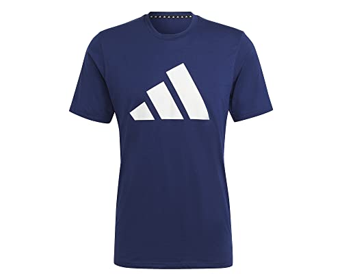 ADIDAS IB8275 TR-ES FR LOGO T T-shirt Hombre dark blue/white Tamaño XL