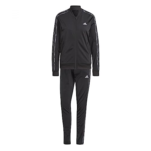 adidas IJ8789 W 3S TR TS Tracksuit Mujer black/MULTICOLOR Tamaño S