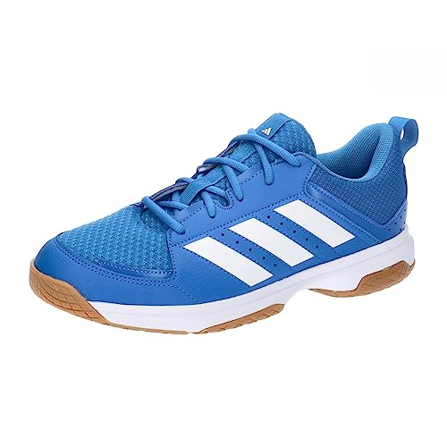 adidas Ligra 7 Indoor, Zapatillas Hombre, Bright Royal/Ftwr White/Ftwr White, 45 1/3 EU