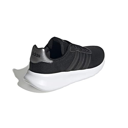 adidas Lite Racer 3.0 Shoes, Zapatillas de running Mujer, Core Black Core Black Iron Met., 38 EU