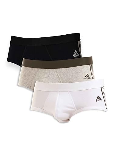 adidas Multipack (3 Unidades), Calzoncillos Tipo Bóxer para Hombre, Multicolor (Sortiert 2), M