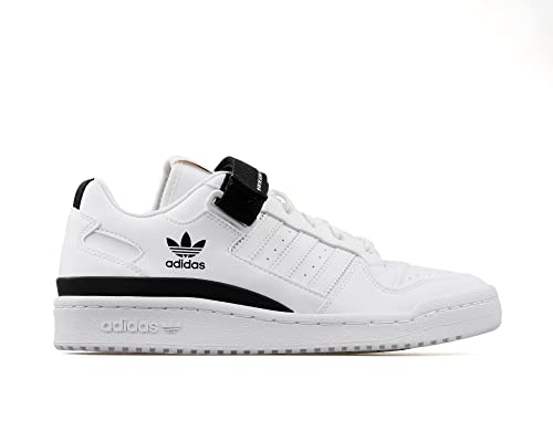 adidas Originals Forum Low Hombre Trainers Sneakers (UK 5.5 US 6 EU 38 2/3, White White Black GV7613)