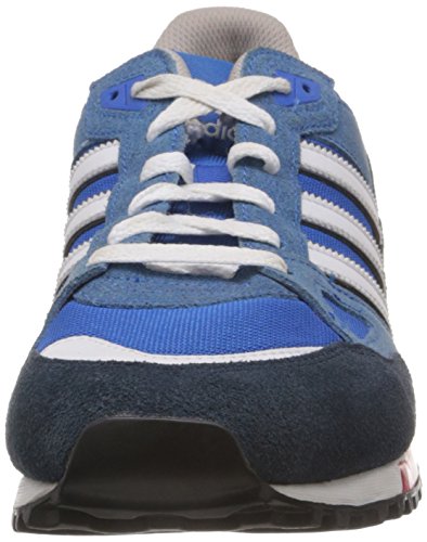 adidas Originals Running ZX 750, Zapatillas de Estar por casa Unisex-Adulto, Azul/Rojo, EU 44. 2/3