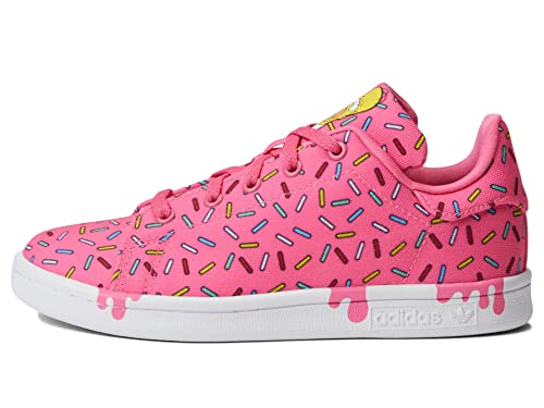 adidas Originals Stan Smith Sneaker, Semi Solar Pink/White/Semi Solar Pink, 13 US Unisex Little Kid