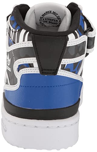 adidas Originals Women's Forum Mid Sneaker, Bold Blue/White/Core Black, 8