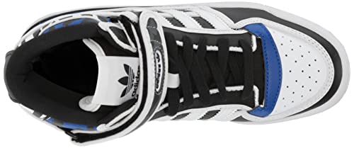 adidas Originals Women's Forum Mid Sneaker, Bold Blue/White/Core Black, 8