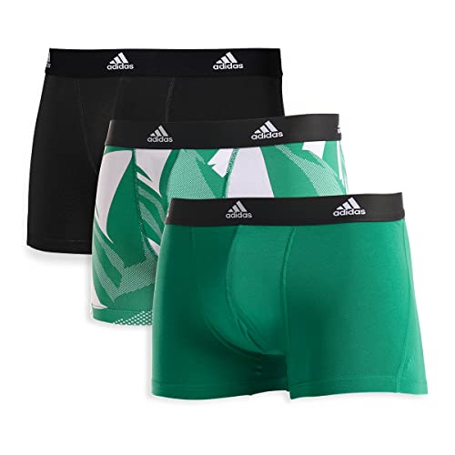 adidas Pack de 3 Calzoncillos Tipo bóxer de algodón Active Flex (6 Unidades) Ropa Interior, Surtido 64, L para Hombre